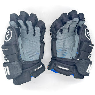 Warrior QR6 Pro - Gant de hockey Pro Stock d'occasion (noir)